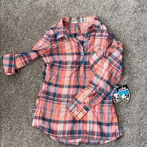 Kuhl Spektra Plaid Blouse Tunic